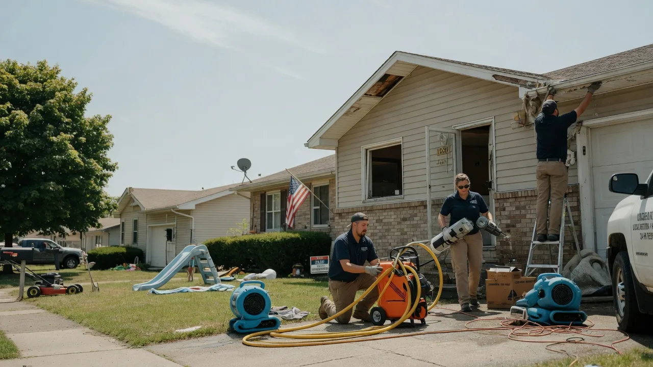 Water Damage Restoration in New Bedford, PA near me